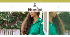 Desktop Screenshot of mamalani.com