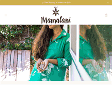 Tablet Screenshot of mamalani.com